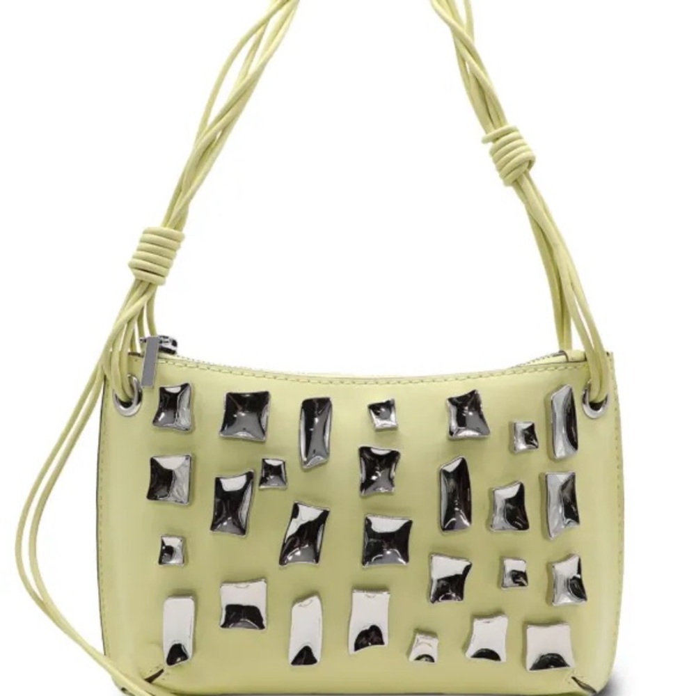 Cult Gaia Malaya leather shoulder bag